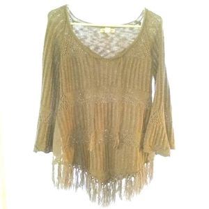 Flowy knitted sweater